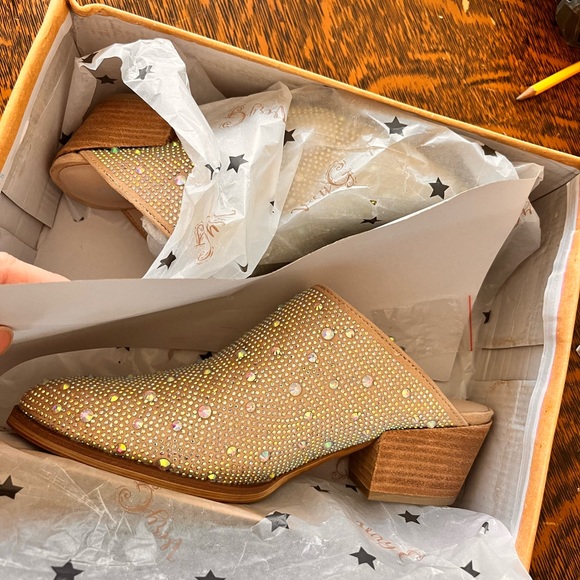 Zeena sparkle mules by Very G - Picture 4 of 5